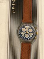 Swatch 'Honeytee' 22' Jewels Chronograph Watch SCN10 - Swiss