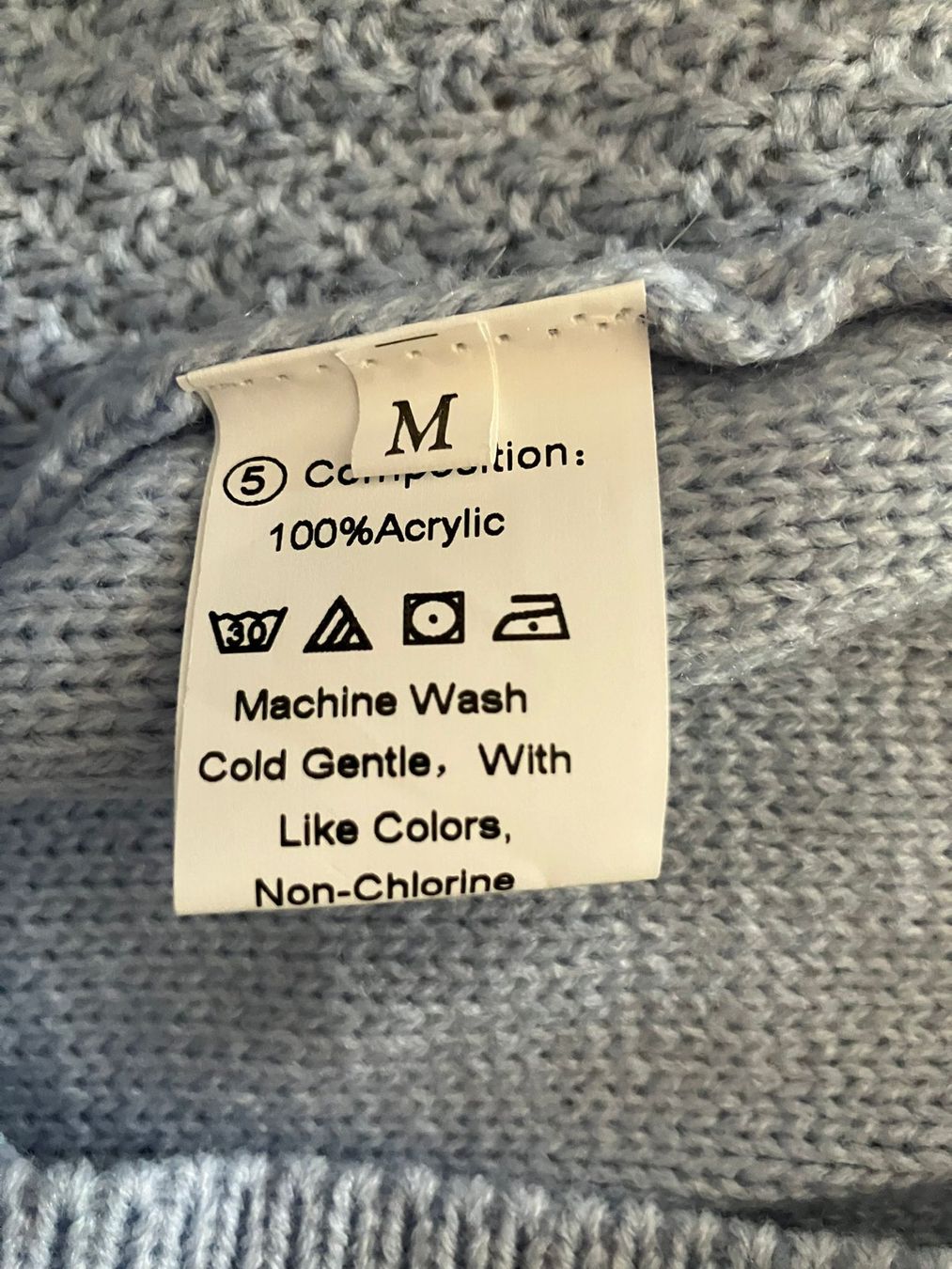 Pullover & Sweatshirts: Pullover leggero azzurro tg.M acrilico – Gebraucht aus Melano von H-Sara 1