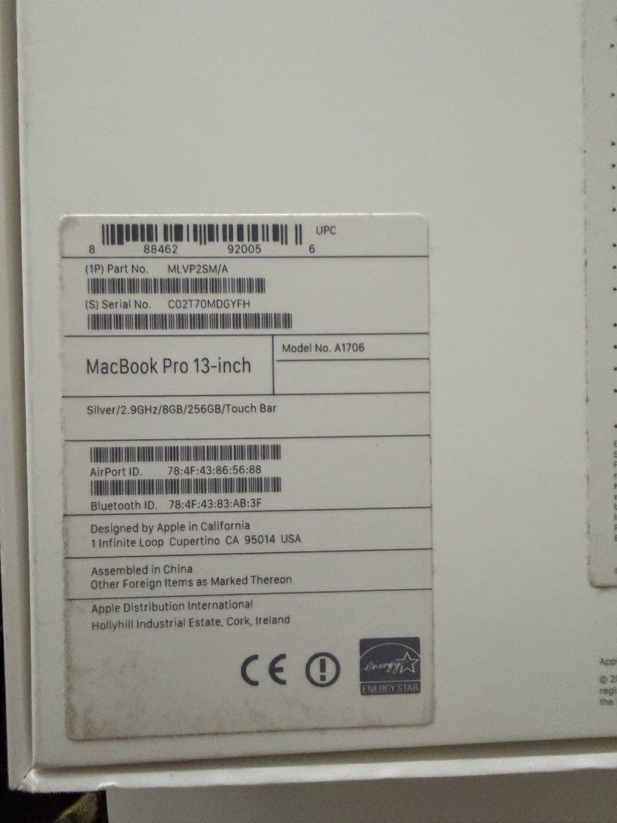 Apple Portables: MacBook Pro 13-inch – D'occasion à Hunzenschwil par val_jv7t 6