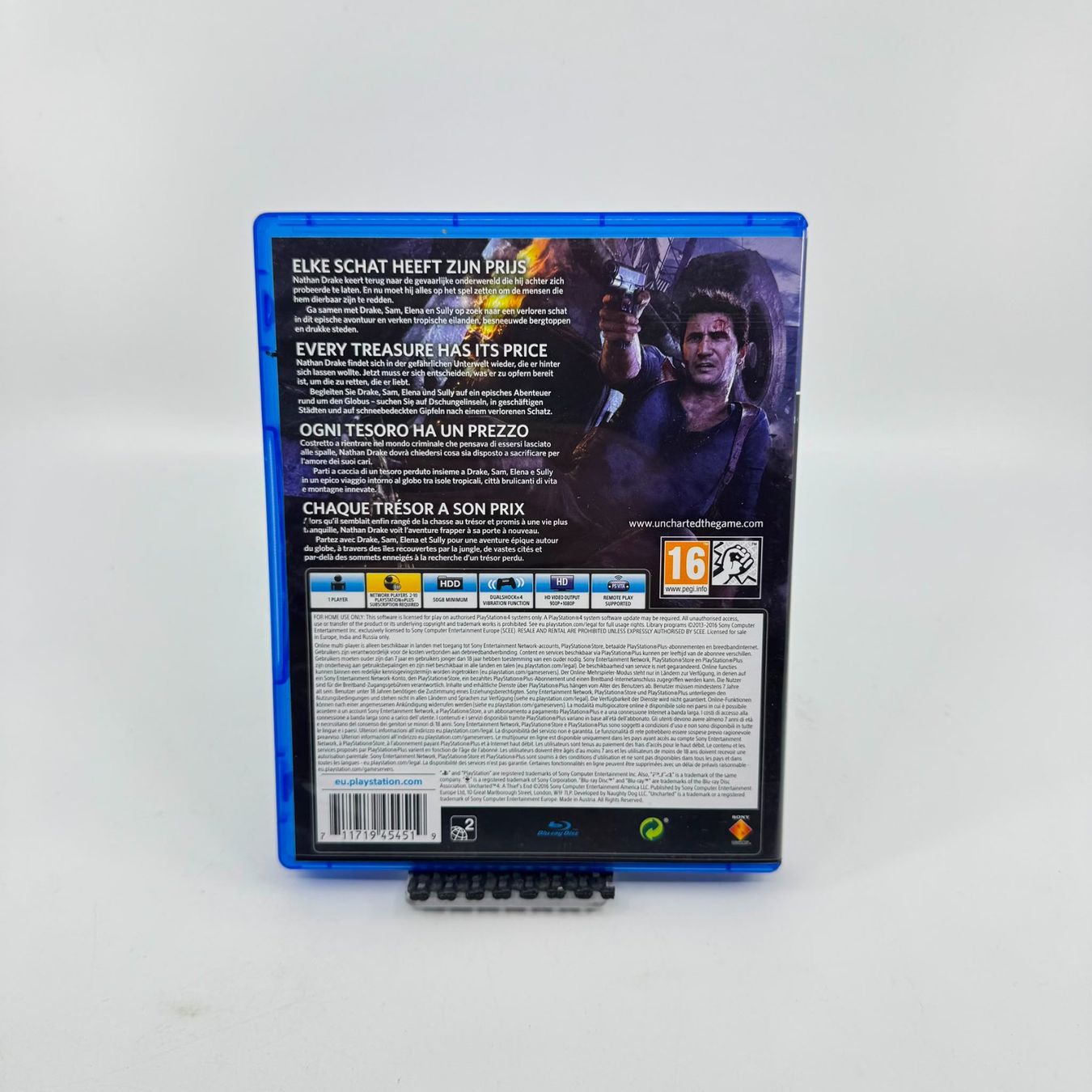 Spiele: Uncharted 4 (PS4) – Gebraucht aus Herisau von Seyashop1 2