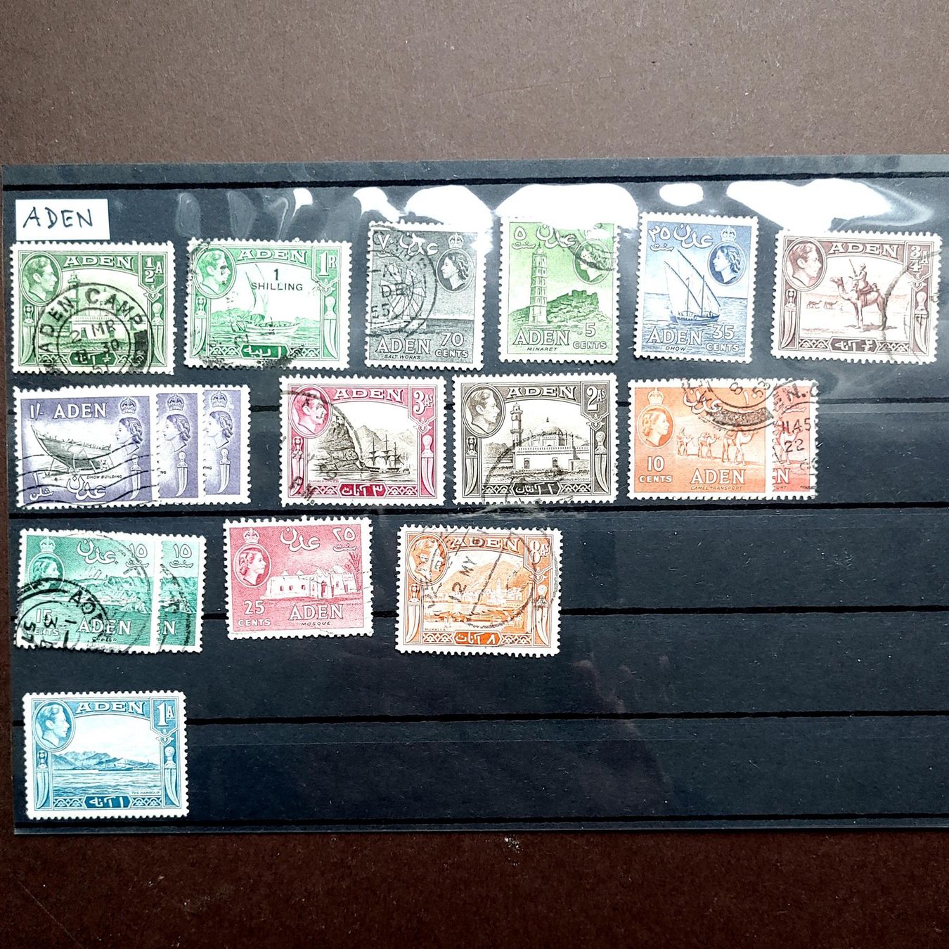 Tutti i francobolli: Lot alte Briefmarken aus ADEN – Usato da Steinhausen venduto da Kristall022 1