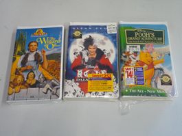 3x USA - VHS Erstausgabe - Masterpiece - Neu OVP - OZ 101