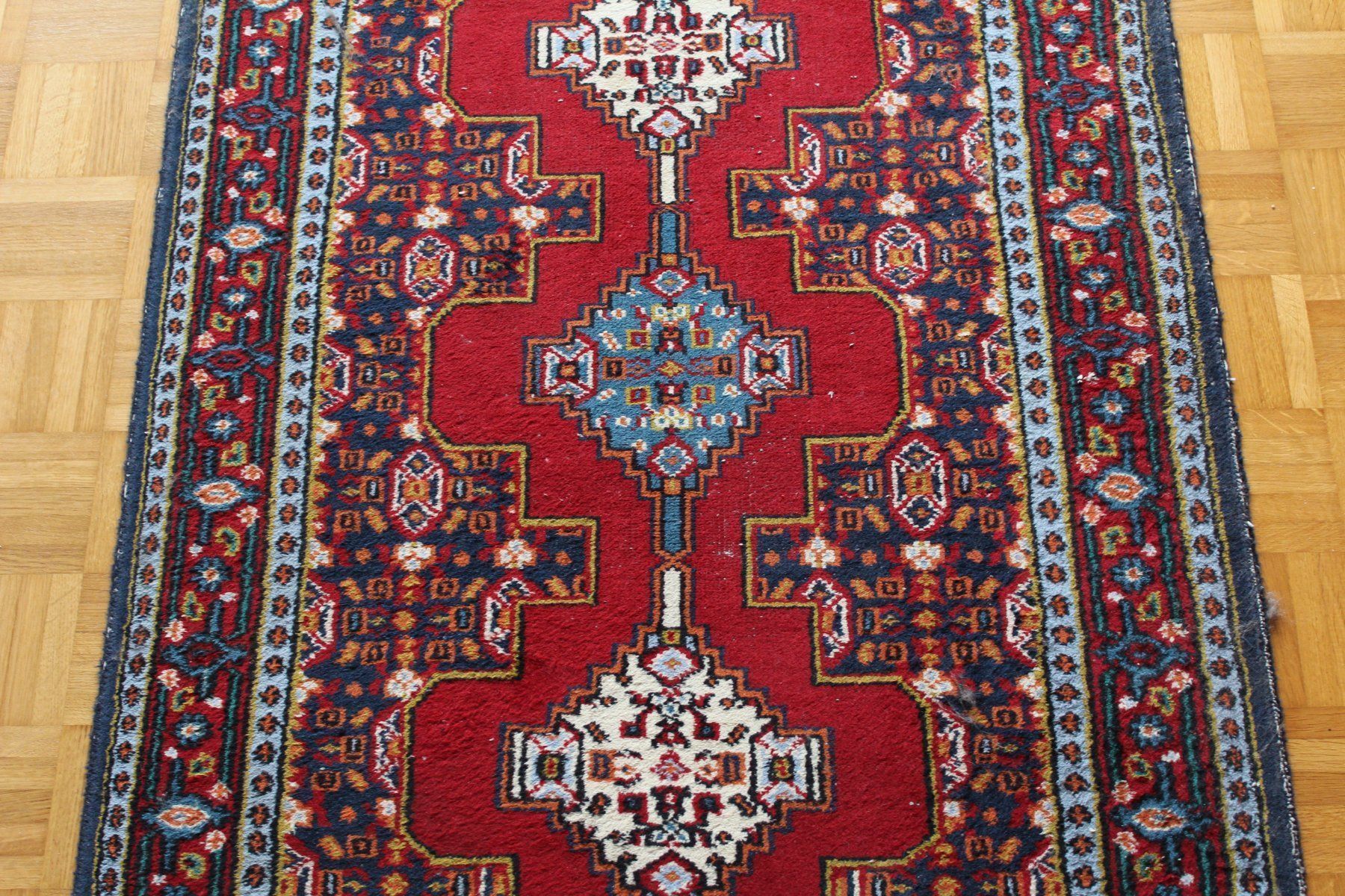 Tappeti: älterer orientalischer Läufer / Teppich 157 x 81 cm – Usato da Rüschegg-Heubach venduto da Ofen111 2