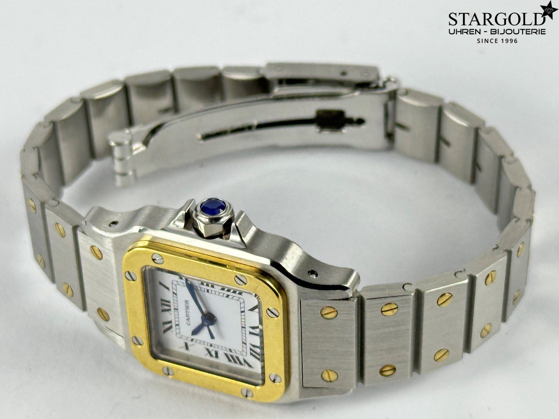 Cartier Orologi: Cartier Santos Galbée - 0902 – Usato da Zürich venduto da Stargold-Uhren 5