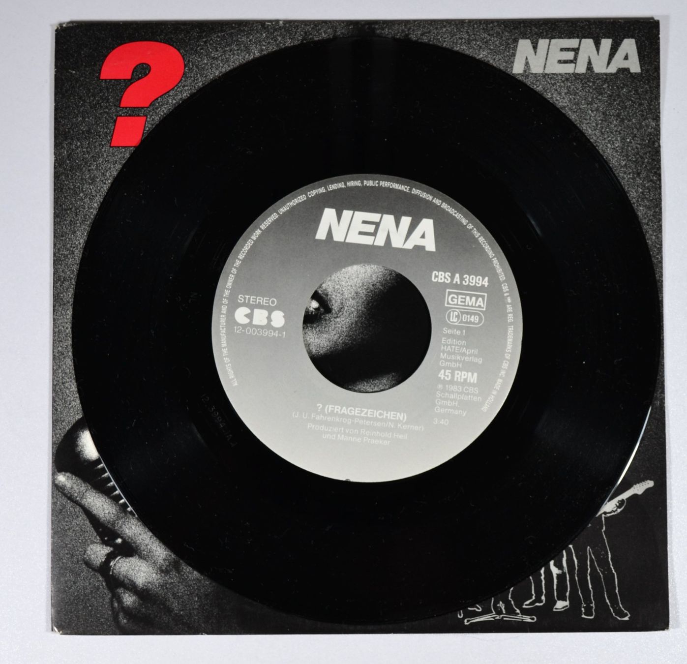 Dischi in vinile: Single: NENA - Fragezeichen – Nuovo (secondo la descrizione) da Frenkendorf venduto da Yard-Sale-2000 1