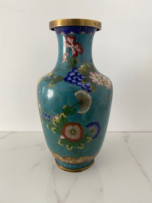 Vasi & Recipienti: Beautiful Ancient Cloisonne Enamel Vase – Usato da Morges venduto da Audemars07 6