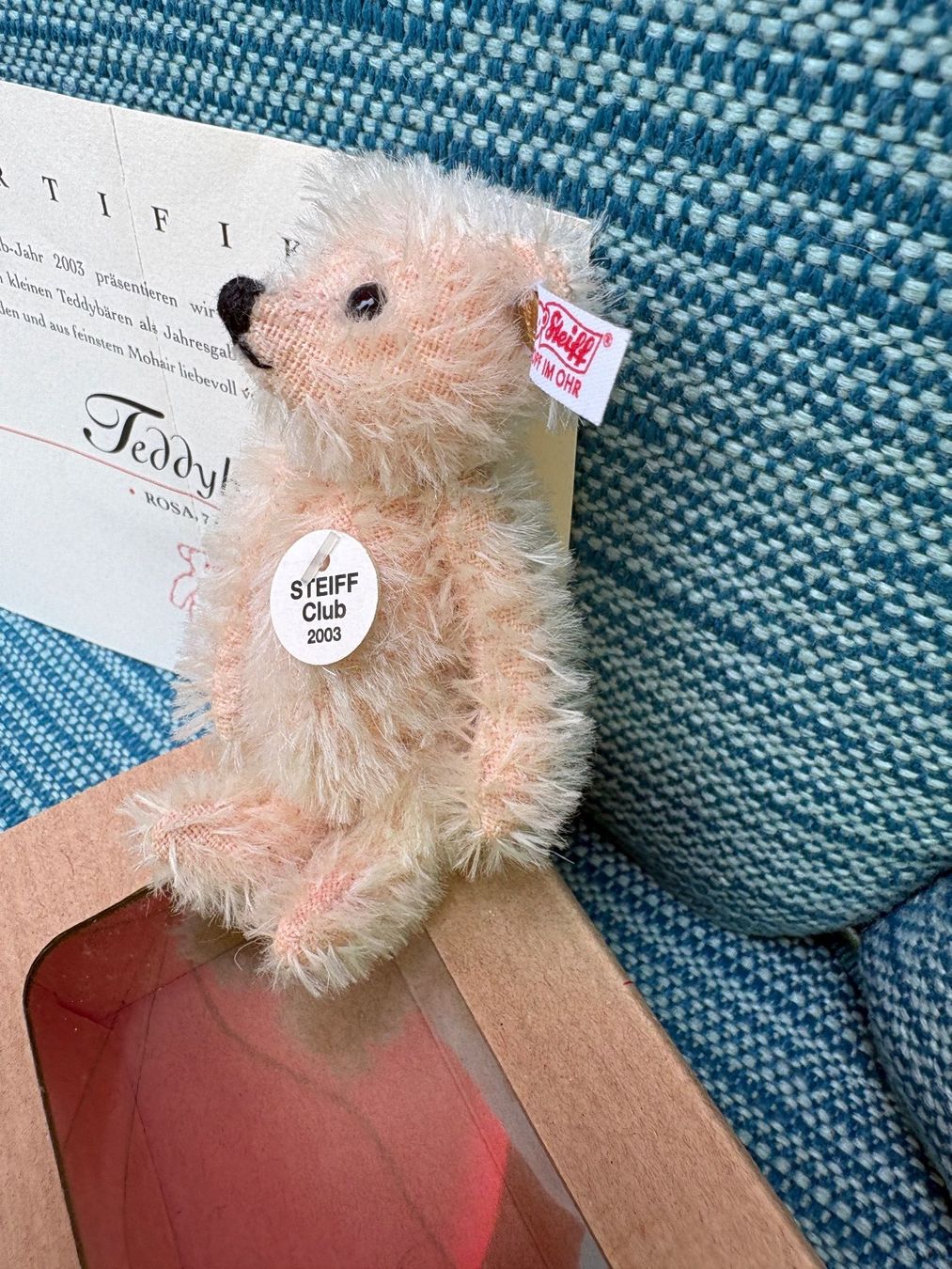 Steiff Spielzeuge: Steiff Club SammlerTeddy 2003 – Gebraucht aus Winterthur von reg_ld2g 3