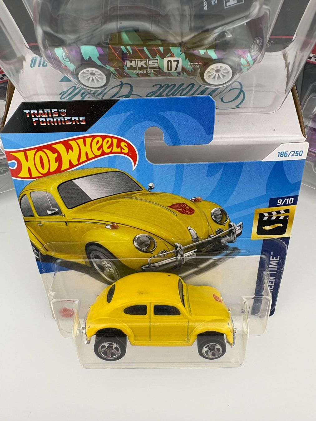 Hot Wheels Modellini d'auto: Hot Wheels Bumblebee VW Käfer Transformers - 2024 - 186/250 – Nuovo e nell'imballaggio originale da Flawil venduto da HeisseReifen 1