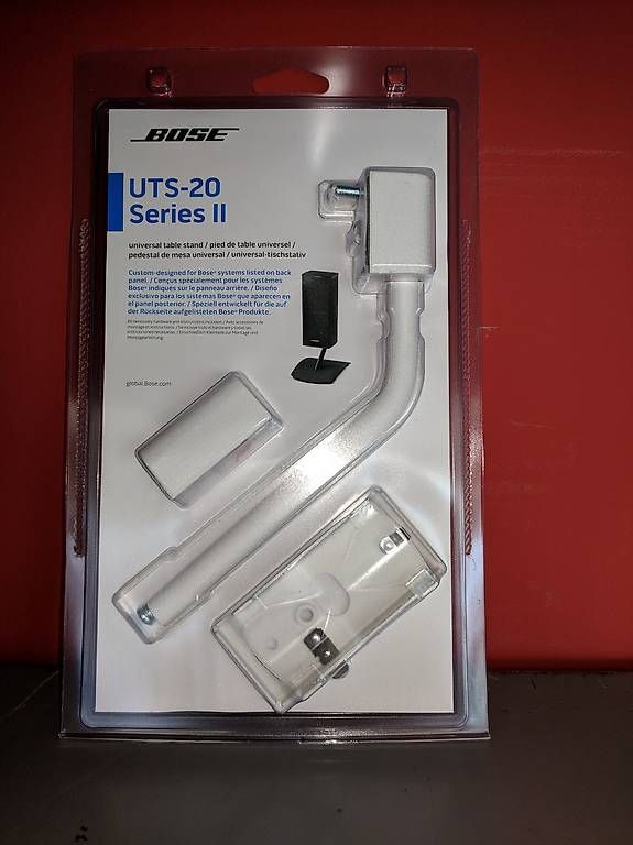 Videocamere: Bose UTS-20 Universal Table Stand Series II, weiss – Usato da Aarau venduto da Bollaar