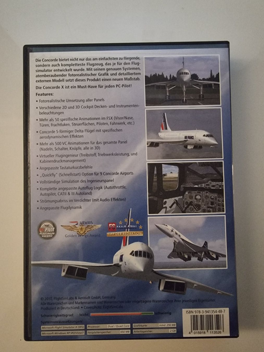 Spiele: FSX Concorde Addon – Gebraucht aus Winterthur von Kingx557 1