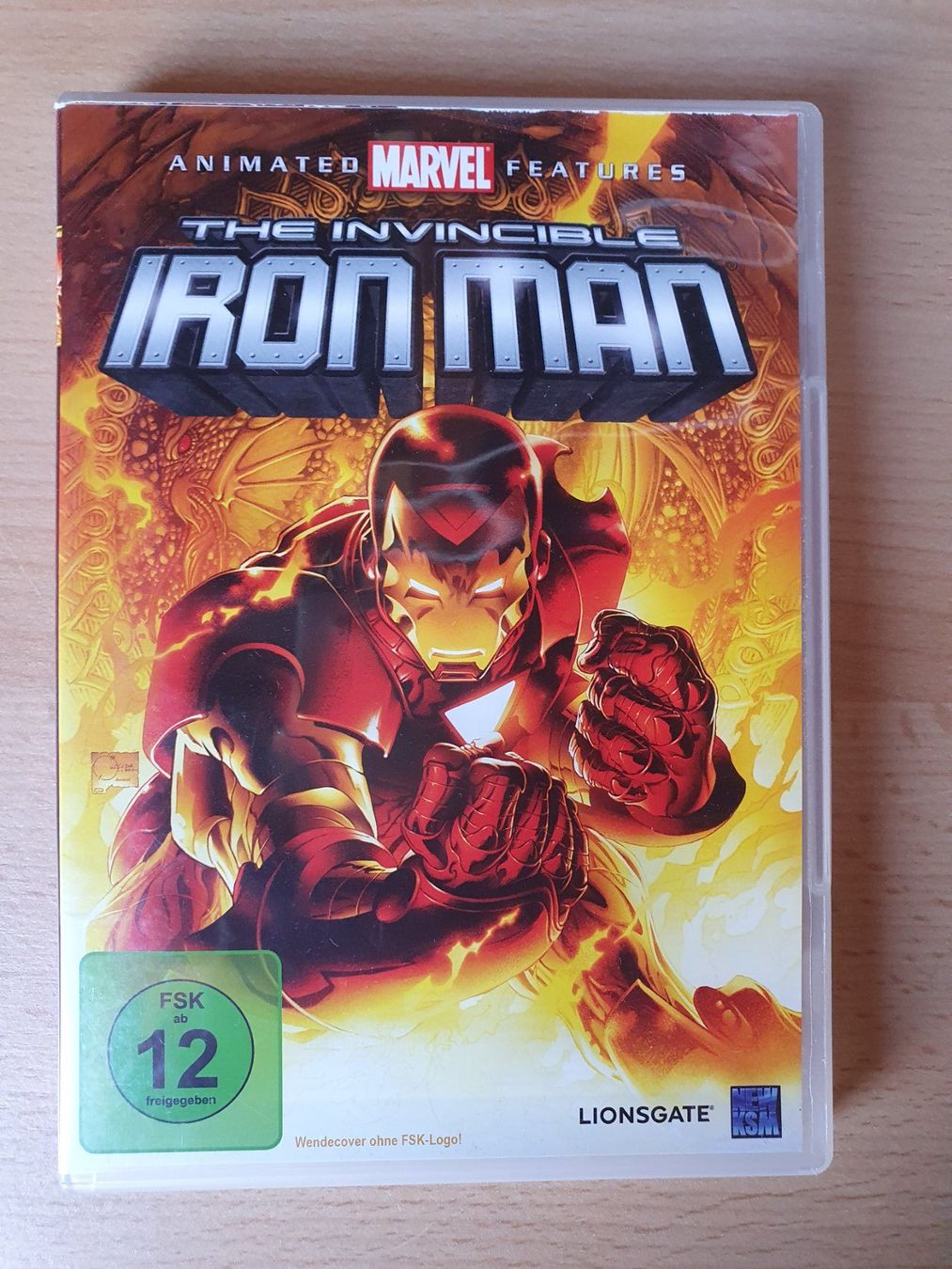 Alle DVDs: DVD The Invincible Iron Man – Gebraucht aus St. Margarethen TG von Schachmatt