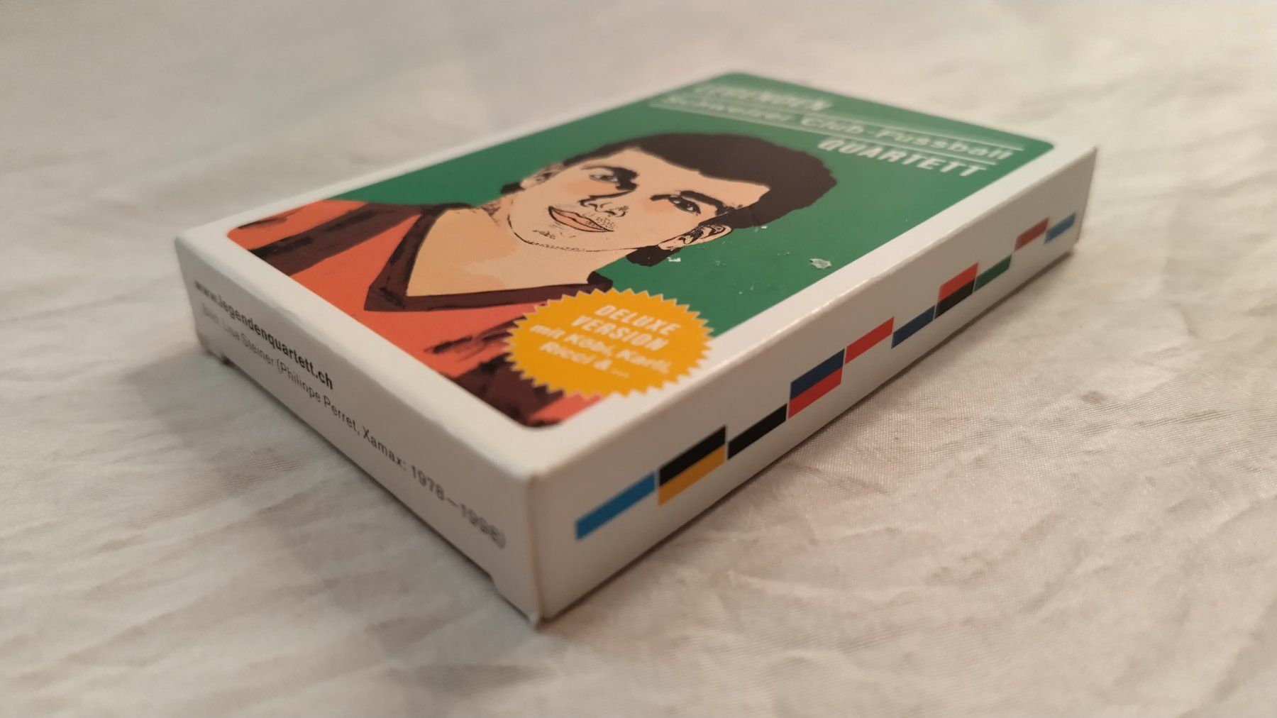 Giochi: Quartett - Legenden Schweizer Fussball / Deluxe Version – Nuovo (secondo la descrizione) da Bellach venduto da JingleJerry 1