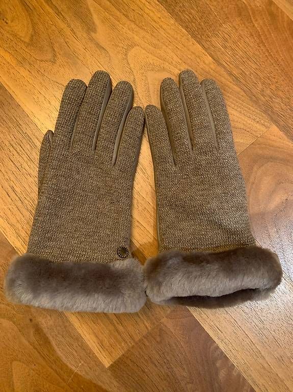 Ugg Guanti & manicotti: Neue edle UGG Leder Damenhandschuhe – Nuovo (secondo la descrizione) da Altendorf venduto da Pippa4 1
