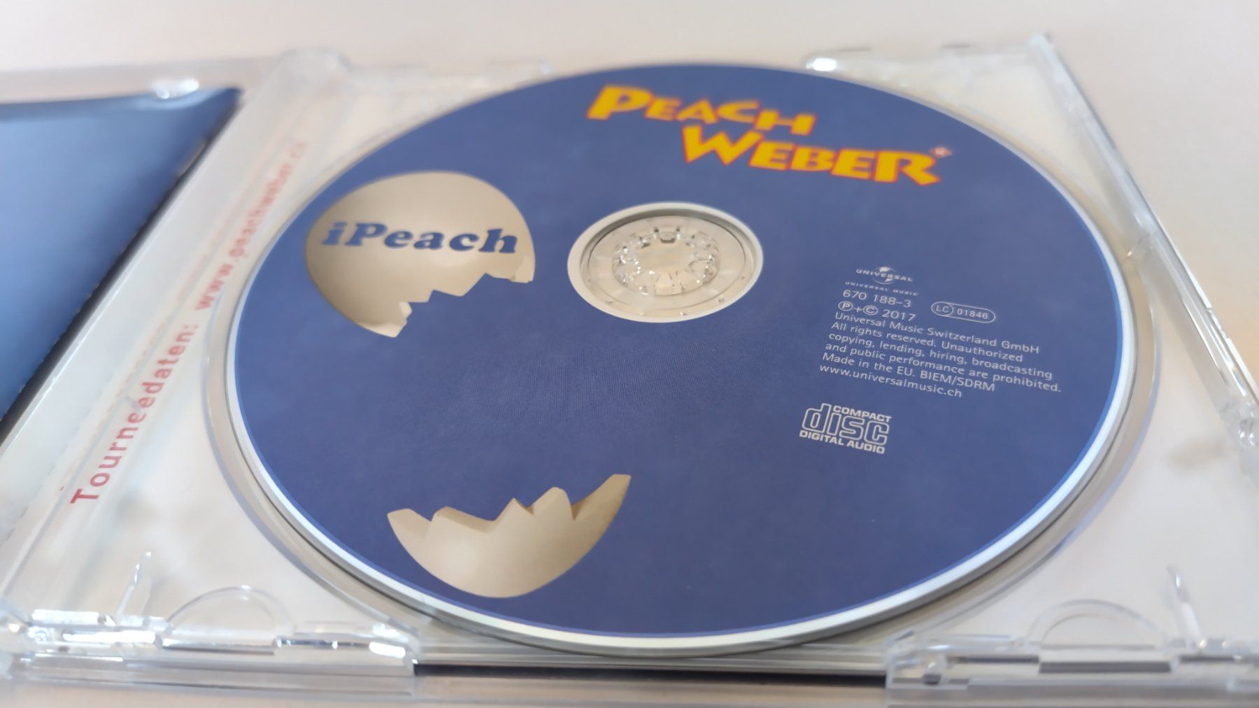 CDs: Peach Weber - iPeach CD Signiert ab Fr. 4.- – Gebraucht aus Bellach von JingleJerry 2