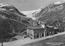 Alp Grüm (GR) – Bahnhof Alp Grüm mit Palügletscher bahn G