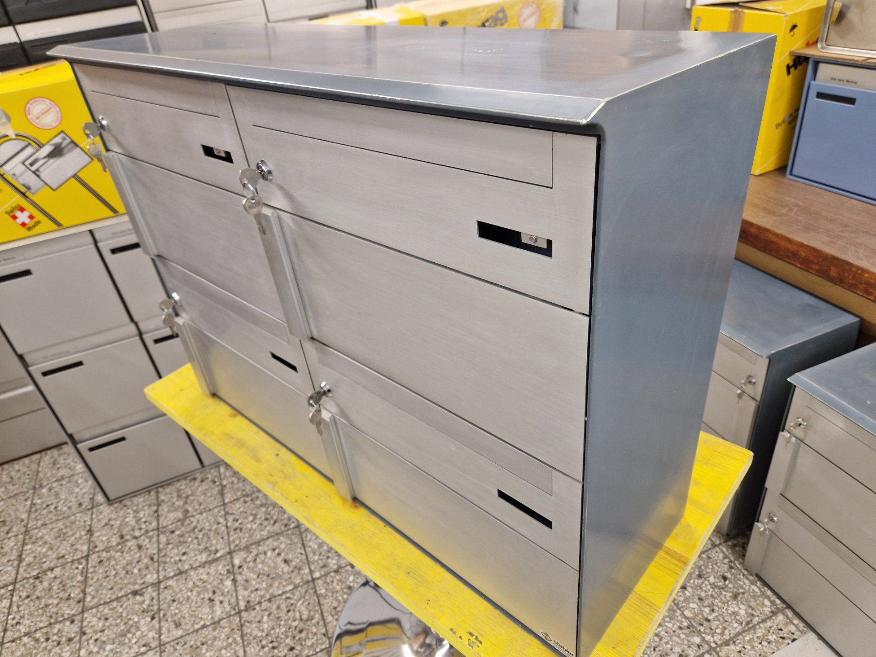 Sonstiges für Haushalt & Wohnen: 4-er Briefkasten ( Stebler ) – Gebraucht aus Wiler b.Utzenstorf von bamaa-shop 1