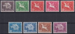 J79) Aemter UPU, Satz 1 - 9, postfrisch, sehe Scan