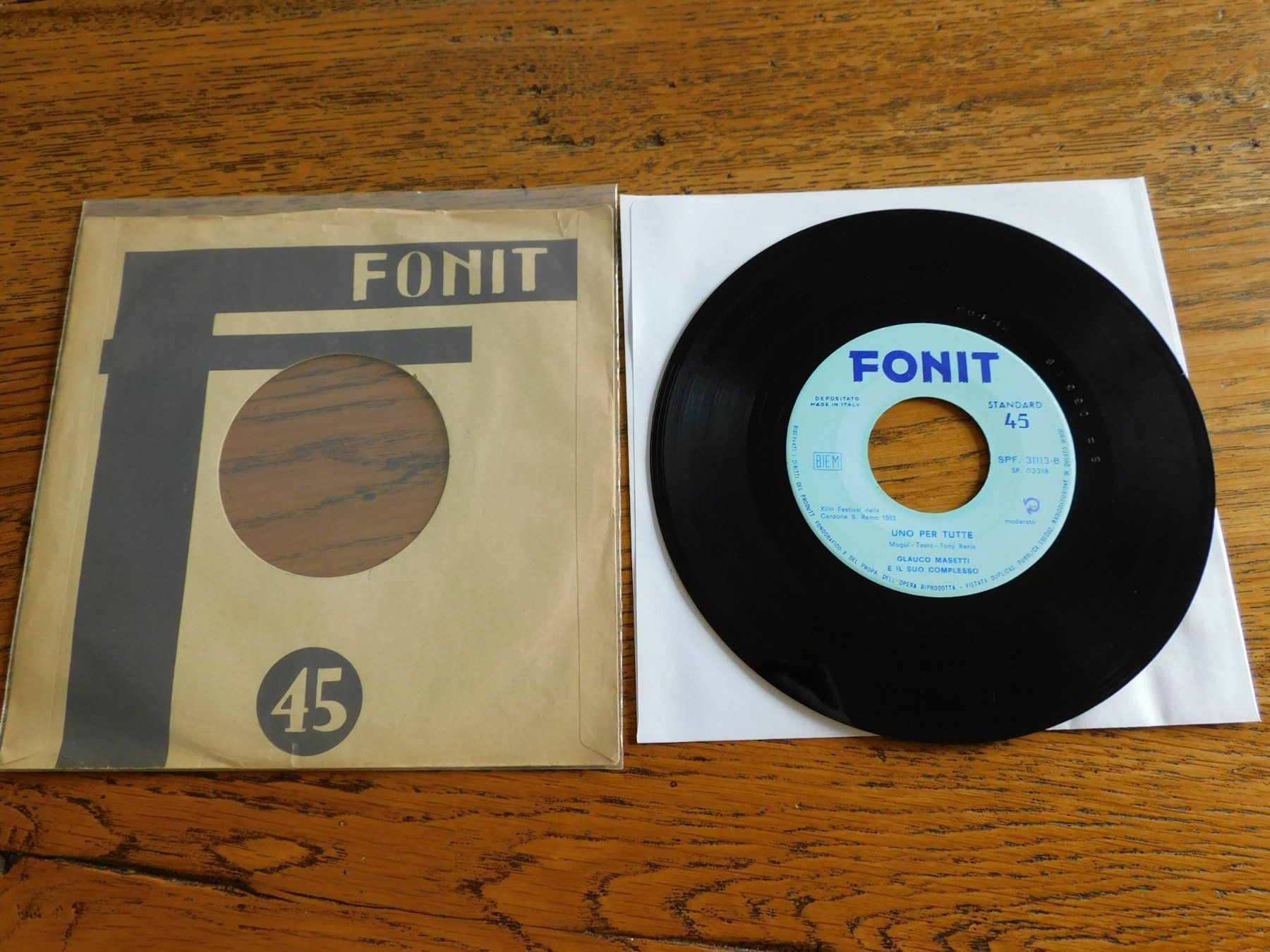 Dischi in vinile: Glauco Masetti - Non Sapevo – Usato da Emmenbrücke venduto da lamorak 3