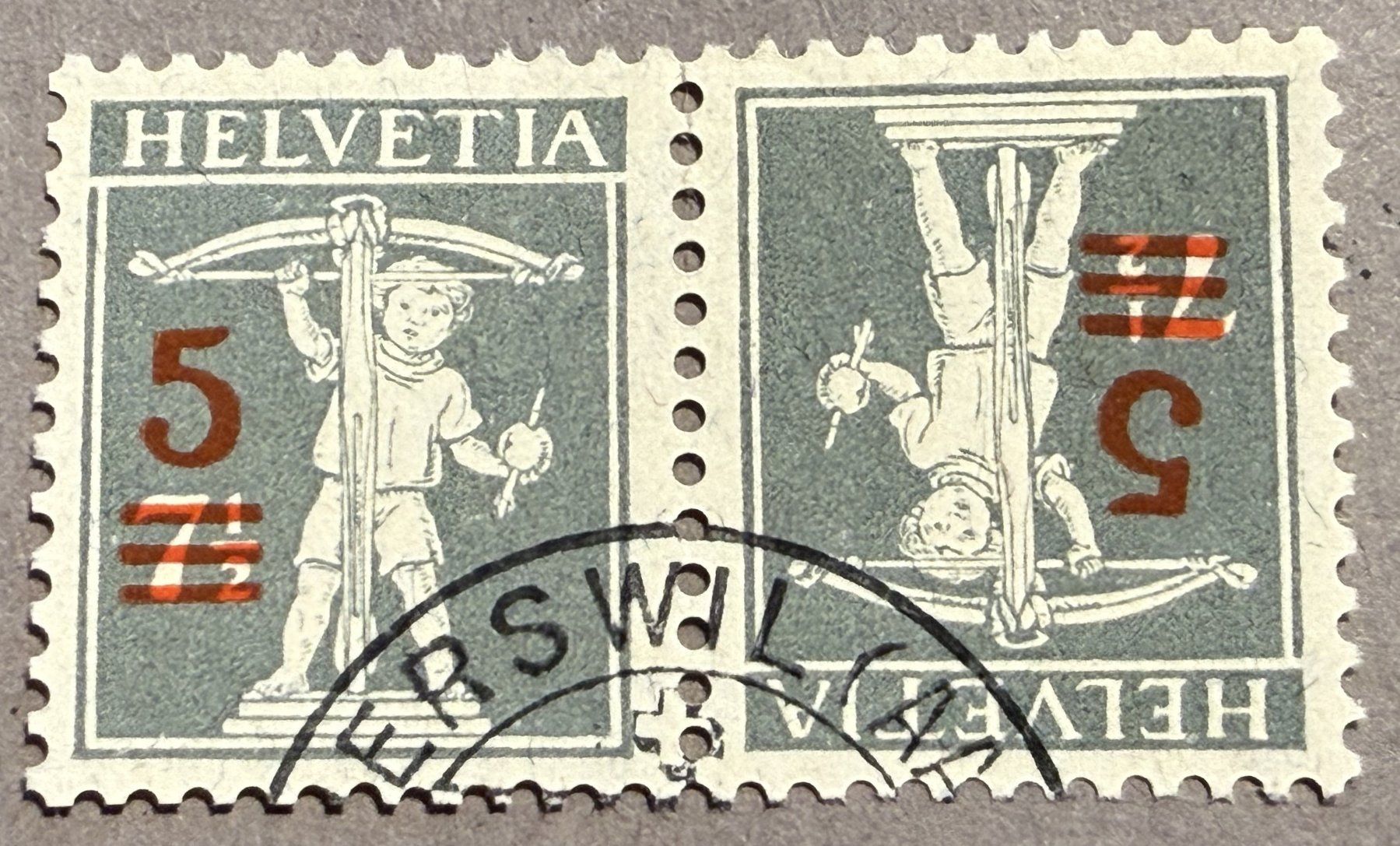 Alle Briefmarken: K14 Stp. Walterswil AG SBK 130.- – Gebraucht aus Steinhausen von yukon26