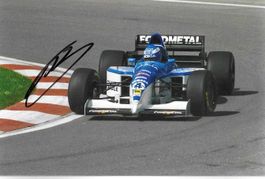 Salo, Tyrrell 1995, original signiert!