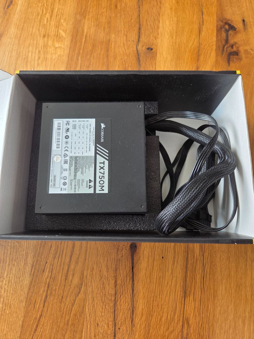 Corsair Componenti elettronici: Corsair TX 750M Netzteil – Usato da Flawil venduto da Maus21 1