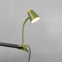 LED Klemmleuchte, Grün, 33 cm Höhe