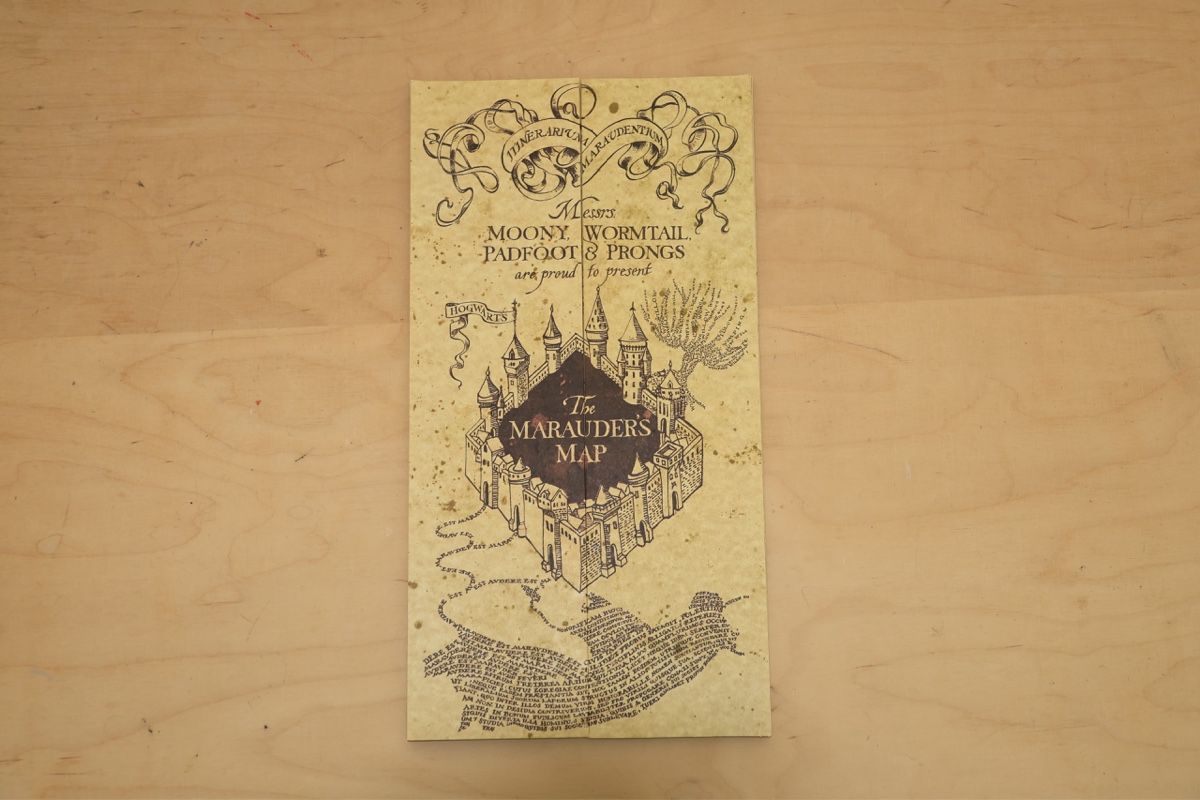 Bücher: Harry Potter Marauders Map Replik  – Gebraucht aus Basel von natalia.d