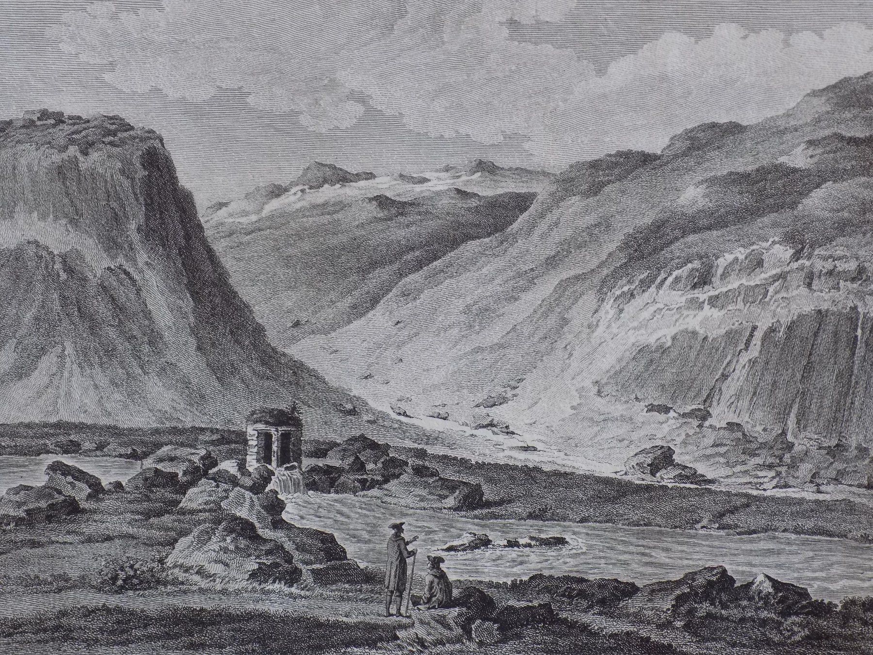 Incisioni: Ticino Vue de la source du Tesin – Usato da Risch venduto da Rischli15 1