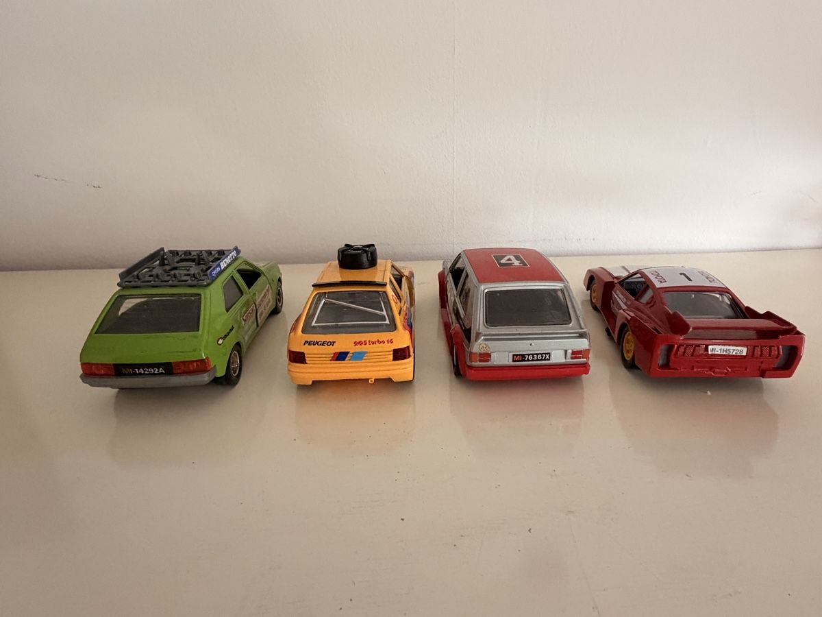 Bburago Modellautos: 4 alte Burago Modellautos  – Gebraucht aus Wabern von Housi78 1