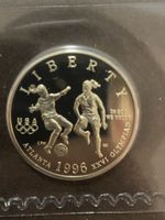 1996 S Atlanta Olympic Games Soccer Commemorative Half Dolla