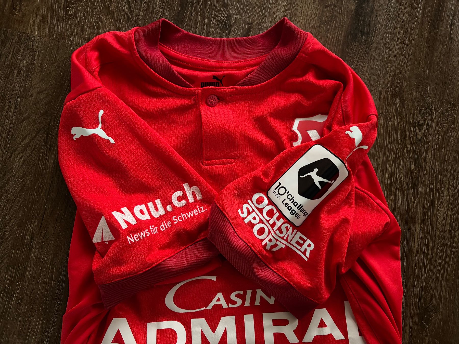 Puma Canottiere & Pantaloni: FC Vaduz Trikot Gr. M / Lüchinger – Usato da Muttenz venduto da bargain_hunter 4
