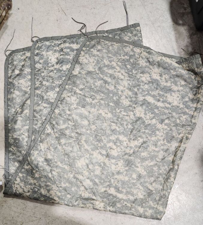 Military Woobie / Poncho Liner In MARPAT Marine Camouflage Pattern - Foto 9