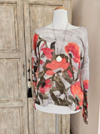 ❤️ Traumhafter Pullover wie gemalt ❤️SAMOON ❤️ wie neu