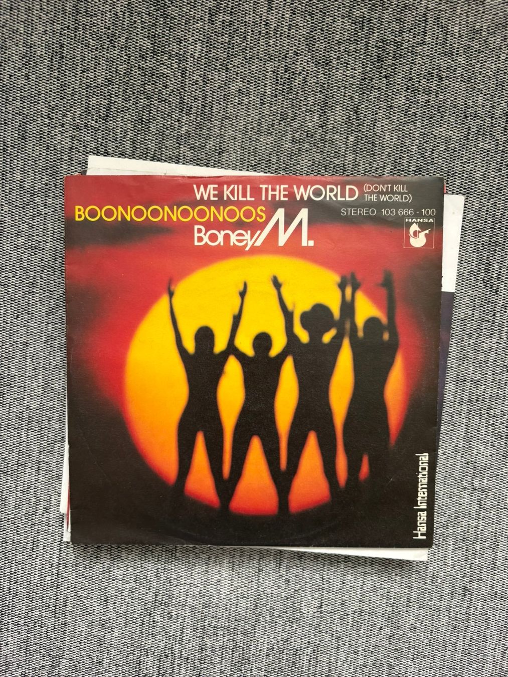 Dischi in vinile: Boney M - We Kill The World – Usato da Zofingen venduto da Bigron