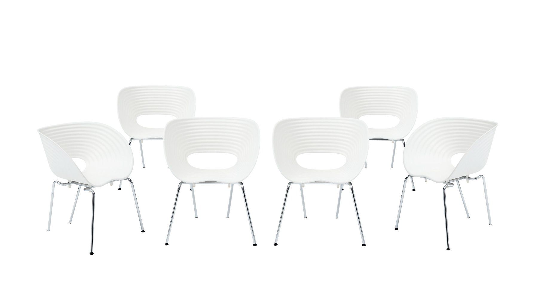 Vitra Sedie: 6x Vitra Tom Vac Chairs by Ron Arad – Usato da Genève venduto da DeepPurple2020