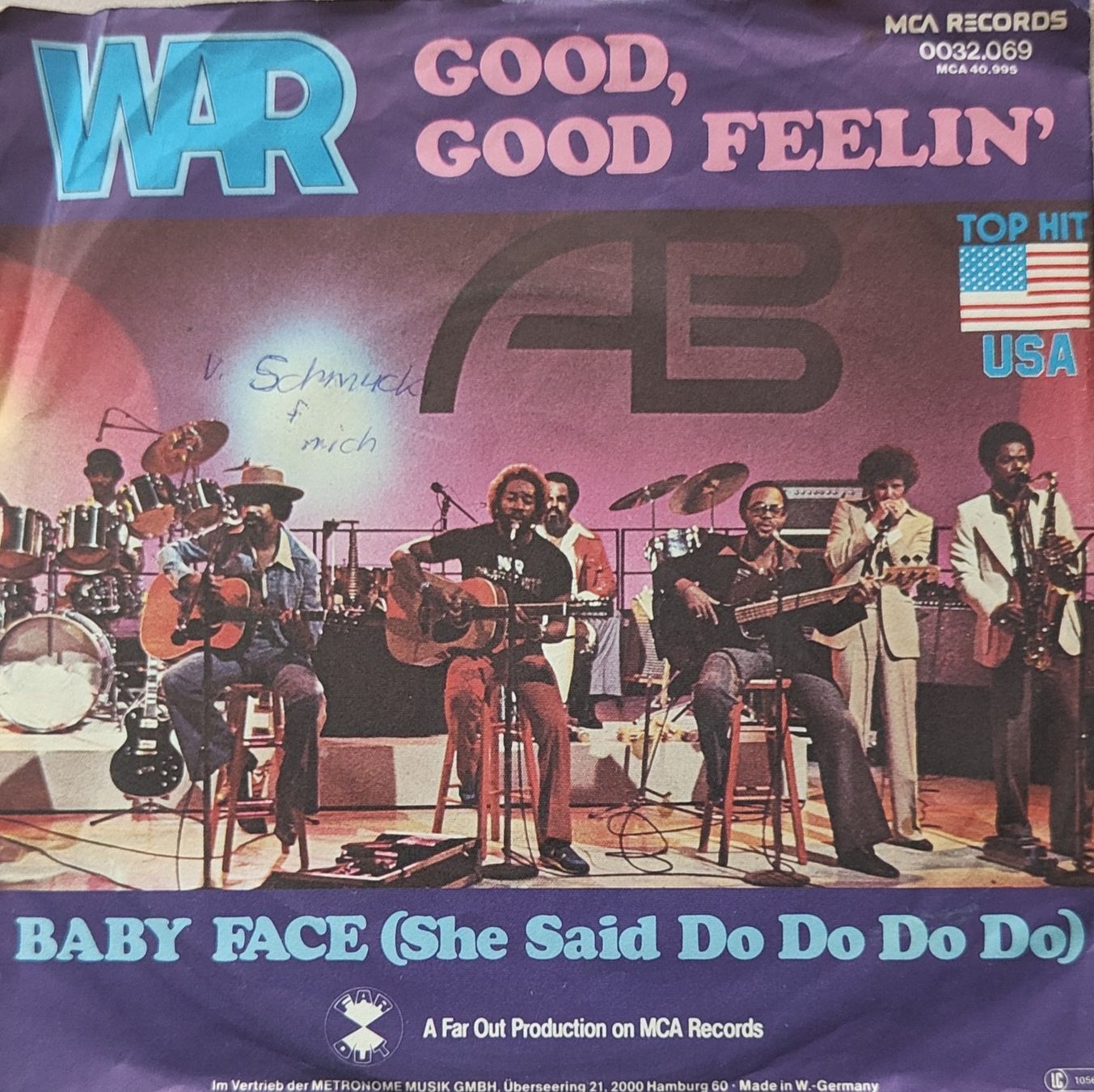Vinyles: Vinyl-Single WAR - Good, Good Feelin' – D'occasion à Langenthal par Modo39