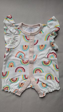 Baby Summer Body, Size 0000/3M, Rainbows, new!