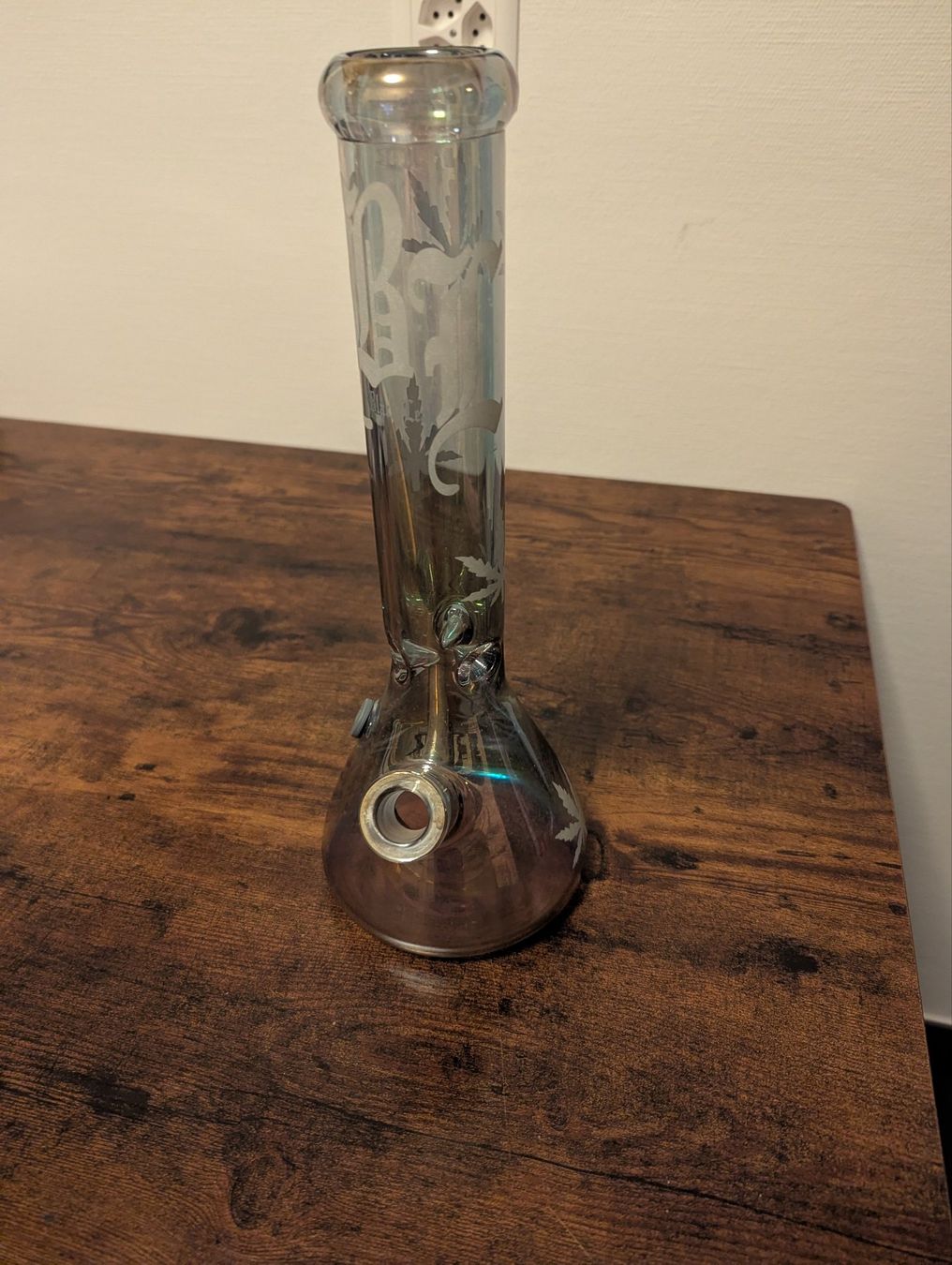 Narghilé: Black Leaf Ice Bong Komplettset – Usato da Basel venduto da TGrauw