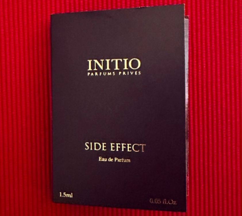 Initio Side Effect 1,5ml Eau de Parfum Muster Probe unisex Kaufen auf Ricardo