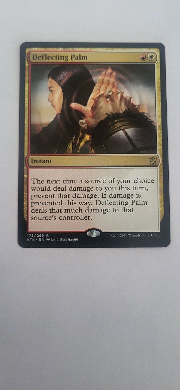 Magic The Gathering Carte collezionabili: MTG – Deflecting Palm – Usato da Münsingen venduto da Heroism2010