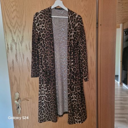 Zoe Baer Cardigan, Grösse L, Leo-Look, Top Zustand!