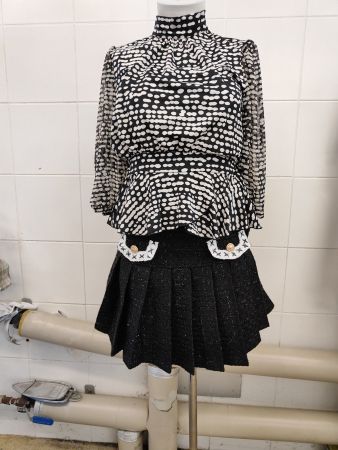 Jupe und Bluse Gr 36