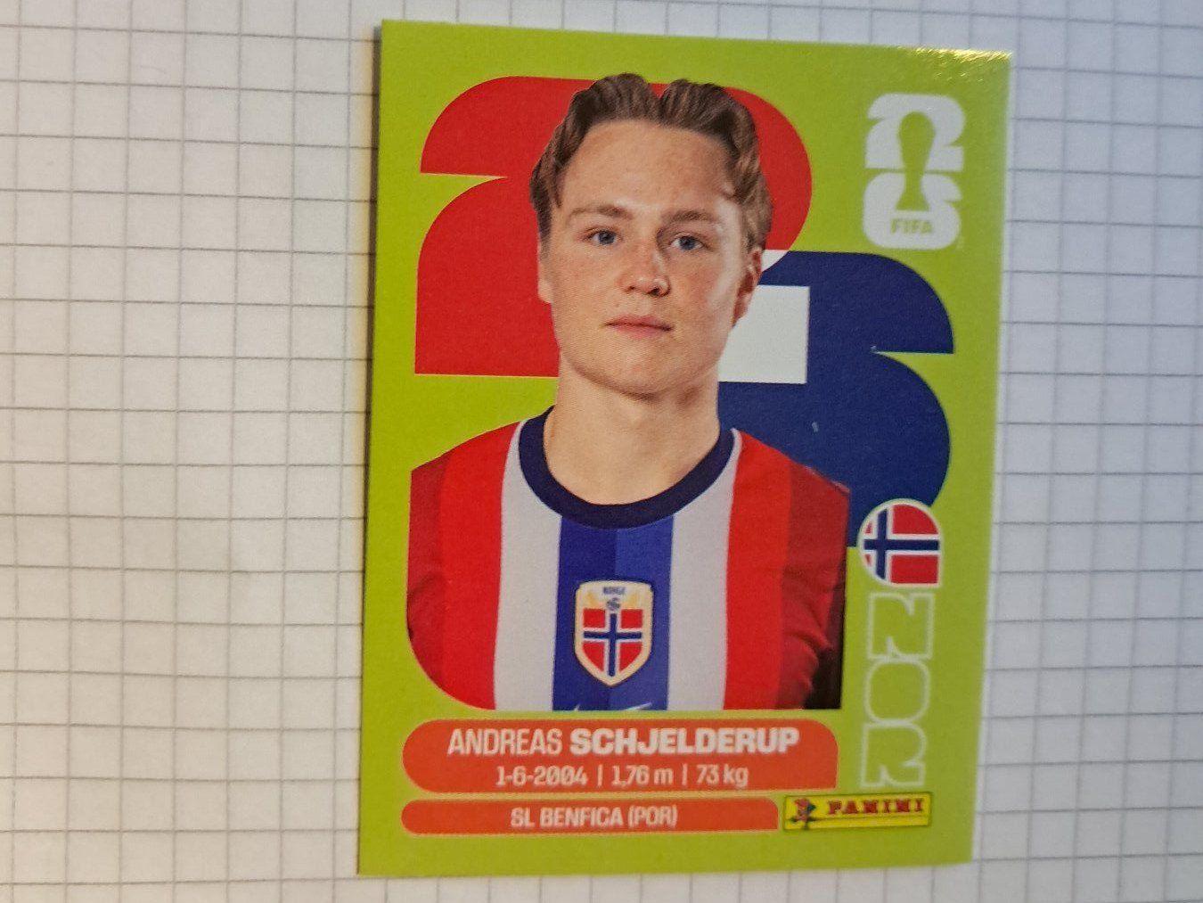 Panini Carte collezionabili: WM26 Andreas Schjelderup Nor12 – Nuovo (secondo la descrizione) da Wallisellen venduto da Cyberfuexli