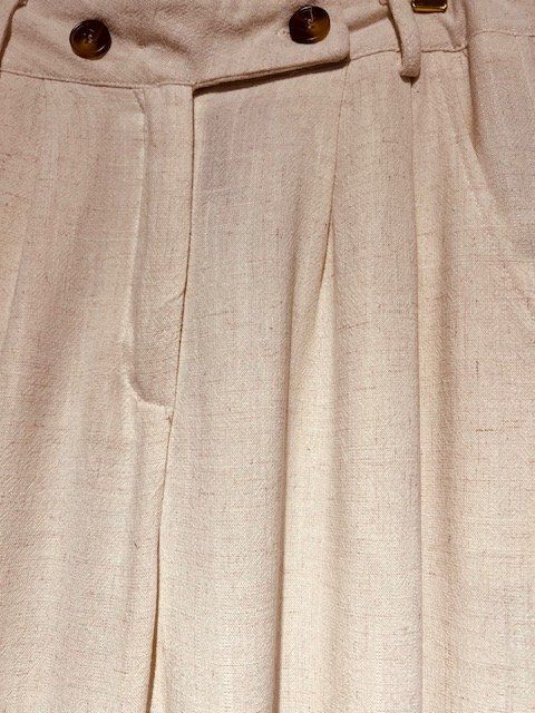 Pantaloni: Leinen Sommerhose beige – Nuovo e nell'imballaggio originale da Zürich venduto da Naebeli 3
