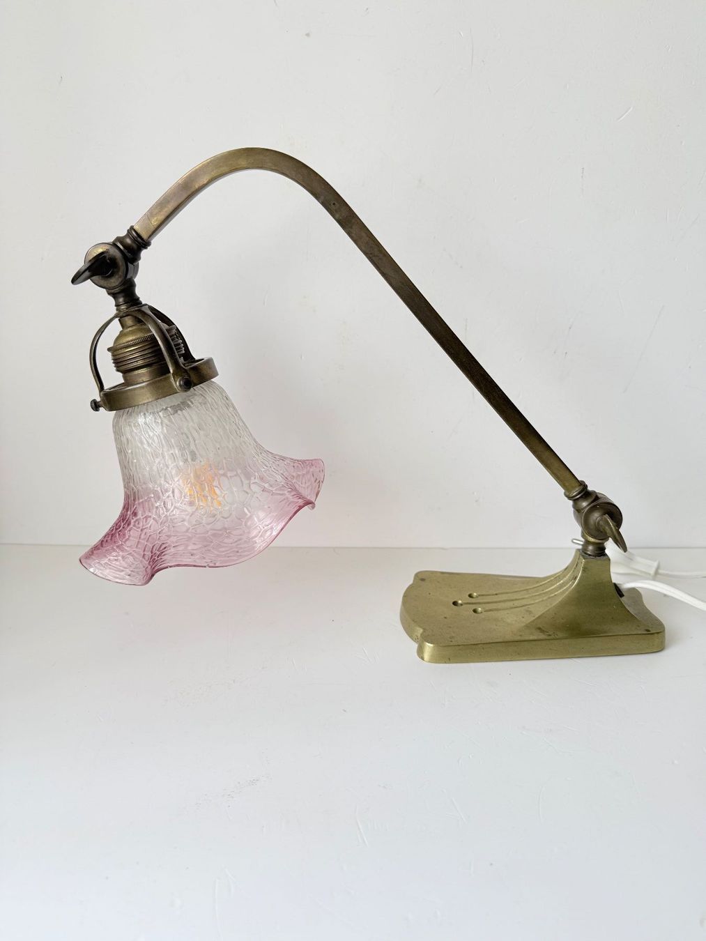 Lampes: Antike Jugendstil-Tischlampe – D'occasion à Zwingen par moje1 2