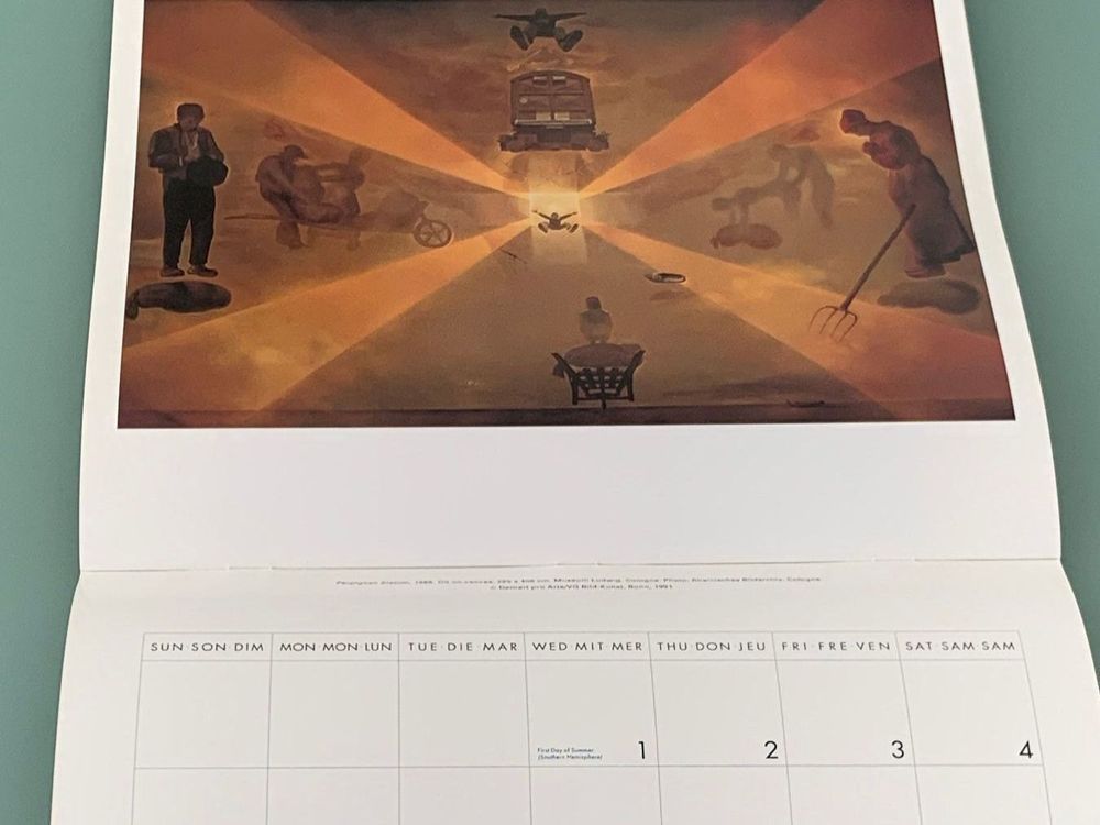 SALVADOR DALI 1993 Kalender Calendrier  Kaufen auf Ricardo