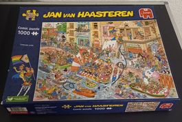 *JAN VAN HAASTEREN - 1000 COMIC - PUZZLE - PRIDE* 27 X 37CM