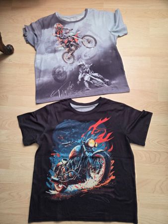 2 T-Shirts Gr. 170