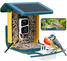 Vogelhaus mit Kamera Solar 2K HD KI Vogelerkennung
