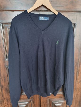 Polo Ralph Lauren Merino Pullover V-Neck Gr. L
